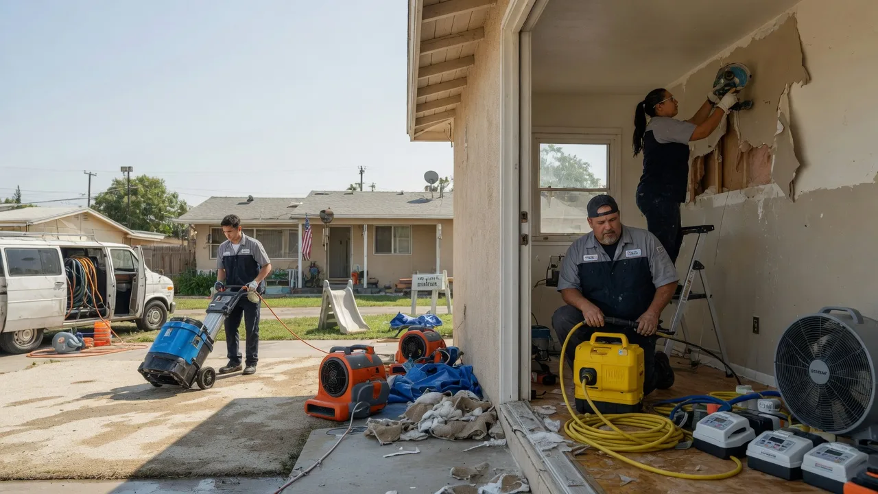 Water Damage Restoration in Ducor, CA near me